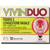 A.MENARINI IND.FARM.RIUN.Srl Vivinduo Febbre Congestione Nasale 10 Bustine