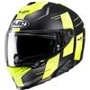 Hjc Casco Moto Integrale Hjc i71 PEKA MC3HSF Nero Opaco Giallo F