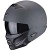 Scorpion Casco Moto Jet Scorpion EXO-COMBAT II GRAPHITE Scuro Grigio