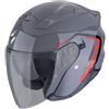 Scorpion Casco Moto Jet Scorpion EXO-230 CIT-E Grigio Rosso