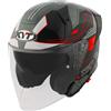 Kyt Casco Moto Jet Kyt TTR-JET LED Nero Grigio