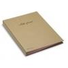 FRASCHINI Libro firma 18 intercalari Fraschini Eco 24x34 cm in carta riciclata avana - 618-ECO-D