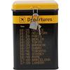 I-TOTAL® - Salvadanaio Divertente con Lucchetto e Chiavi/Portamonete in Metallo con Chiusura - Idea Regalo (DEPARTURES)