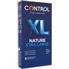 PIKDARE SpA Control Profilattico New Nature XL 6 Pezzi - Preservativi Extra Large per Maggiore Comfort