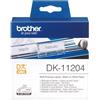 BROTHER ROTOLO 400 ETICHETTE 17X54MM NERO/BIANCO IN CARTA