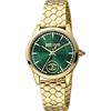 Just Cavalli Orologio Analogico al Quarzo Donna con Cinturino in Oro JC1L087M0265