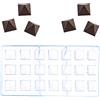 Eterspr Stampo Cioccolatini, Stampo Cioccolato Policarbonato Trasparente, Plastica Cioccolatini Stampo, per Cubetti di Ghiaccio, Fai Da Te, Utensili da Cucina,Trasparente