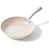 Redchef - Padella per friggere da 24 cm, batteria da cucina con rivestimento antiaderente in ceramica e manico in acciaio inossidabile, priva di PFTE, PFOA e PFAS