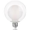 FLSNT Lampadina LED Edison G125 1800 K bianco caldo E27 4 W equivalente a 40 W 200 lm E27 vintage non dimmerabile