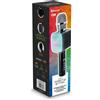BIGBEN Microfono Bluetooth Karaoke Bigben Con Speaker Ed Eeffetti Luminosi Nero