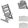 Stokke Bundle STOKKE ® TRIPP TRAPP ® Sedia + Baby Set + Cuscino Storm grey