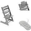 Stokke Bundle STOKKE ® TRIPP TRAPP ® Sedia + Baby Set + Newborn Set Storm grey