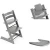 Stokke Bundle STOKKE ® TRIPP TRAPP ® Sedia + Baby Set + Vassoio Storm grey