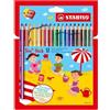 STABILO PASTELLI COLORATI TRIO THICK STABILO 18 PZ 203/2-18