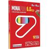 SEVEN PASTELLI COLORATI MINA PRO 6.0 SEVEN ASTUCCIO 18 PZ 900102432-000