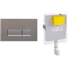 FLUIDMASTER Placca Magnus in acciaio inox + Modulo cassetta da incasso per wc a pavimento up 199 codice prod: P54-0018-0250 T02-0130-0250