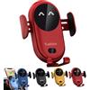 OTEB Supporto For Telefono Carroll Fashion, Supporto For Telefono Caricabatterie Wireless For Auto Intelligente Carollfashion, Caricatore For Supporto For Cellulare Carollfashion (Color : Red)