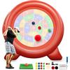 AONTESS Gioco di Freccette Gonfiabile, Grande Bersaglio con Pompa d'Aria, Freccette da Golf & Calcio per Bambini Adulti e Famiglie, Bersaglio Impermeabile di 1,8 m, Gioco Gigante per il Giardino e le Feste