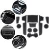 YEE PIN Scanalatura Della Porta Tappetino Antiscivolo Compatibile Con Toyota Corolla E210 2019-2021 Accessori Interni Automobilistici Scatola Di Immagazzinaggio Mat Gomma Morbida