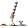 Fler The Razor Starter Set - Rasoio Donna 5 Lame, Rasoio con Supporto e 2 Lamette di Ricambio, Rasoi Unisex, Lametta con Aloe Vera, Vitamina E, Rosa Blush