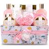 SPA LUXETIQUE Set Regalo da Bagno da Donna, Set di Bellezza per Lei, 12 PC Regalo di Compleanno Margherite Profumo Spa, Set Benessere per Donne, Regali per Compleanni e Feste, Regalo Festa della Mamma