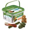 WHIMZEES Box Varietà L, 14 Pezzi - Taglia L, Snack per Cani di Taglia Grande, Naturali & Senza Cereali, Vegetariane, Senza Zuccheri Aggiunti