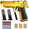 DAZZTIME Pistola giocattolo,Pistola Giocattolo a Proiettile Morbido,Giocattolo di Schiuma Blaster,Giocattolo Blaster Proiettile in Schiuma Morbida,Soft Bullet Toy Gun,Regali di Compleanno per 14+