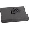 Bosch Professional Schiuma per Valigetta L-BOXX 136 e LS-BOXX 306, 8.5 cm, Grigio