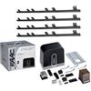 Dieffematic FAAC CYCLO C720 KIT 4 MT DI CREMAGLIERA IN NYLON AUTOMAZIONE CANCELLO SCORREVOLE
