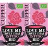 CUPPER Love Me Truly Chai Infuso Biologico con Cannella, Zenzero e Cardamomo, Tisana Energizzante con Ingredienti Naturali, Gusto Pieno, Filtri 100% Biodegradabili, Confezione da 40 Bustine