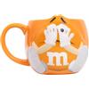 M&M'S COLLECTION Mug M&M'S - Tasse Orange à l'Effigie des Personnages M&M'S - Cadeau Original pour Faire Plaisir ou Remercier
