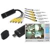 Trade Shop Traesio Scheda Acquisizione Easycap Usb 2.0 Pc Notebook 4 Canali Dvr Video Sorveglianza