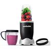 nutribullet Original 600, Frullatore Elettrico, Tritatutto, Frullatore Smoothie, Frullatore Tritatutto Multifunzione, 600w, bicchieri da 700ml e 500ml, nero, NB606B