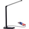 LENDOO Lampada da scrivania a LED senza fili, lampada da comodino USB ricaricabile, 10 livelli di luminosità 5 modalità di illuminazione, Protezione Degli Occhi Lampada da tavolo per ufficio