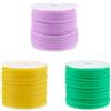 Craftdady - Corda tubolare in PVC sintetico da 30 m, corda in gomma cava da 2 mm, corda in plastica per lacci con memoria, avvolta su bobina di plastica, per creazione di gioielli, lavori a maglia fai