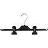 Kiroplast 30 Grucce per Pantaloni Extra Large Pinza Stampelle Salvaspazio Appendini Plastica Pinze Clip Gonne Appendini Gonne Grucce 40 cm