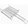 EMPOTEC Griglia per Cottura Barbecue BBQ 27x27 cm Graticola Incrociata in Acciaio Inox Ottima qualità con Piedini