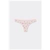 Tezenis Brasiliano Cotone Stampato Donna Rosa