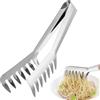 PousXiyor Mestolo da zuppa da 30 cm, cucchiaio da salsa, utensile da cucina in acciaio inox, per servire e preparare zuppe e stufati, lavabile in lavastoviglie (argento)