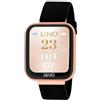 Liu Jo Orologio Unisex Smartwatch Voice Rose Cinturino Nero