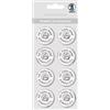 Ursus- Accessori creativi, Nave-Wir feiern Meine Comunion, 8 Pezzi, Argento, Colore, 564000331