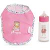 Corolle - Bavaglino e Biberon Magico, Accessori, per poponi 36 e 42 cm, dai 2 Anni, 9000141790
