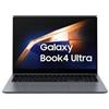Samsung Galaxy Book4 Ultra Intel Core Ultra 7 155H Computer portatile 40,6 cm (16") Touch screen WQXGA+ 16 GB LPDDR5x-SDRAM 1 TB SSD NVIDIA GeForce RTX 4050 Wi-Fi 6E (802.11ax) Windows 11 Pro Grigio