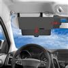 NEWFUN Estensore Parasole Auto, Aletta Parasole Universale con Protezione dai Raggi UV, Antiriflesso, per Sedile Anteriore Conducente o Passeggero, Compatibile con Quasi Tutte le Auto
