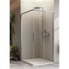 Novellini Box Doccia Riga A 70x90 in 6 Colori - Profilo: Bianco Opaco - Vetro : Trasparente