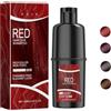 Mikabila (Red)100ml Rosso Shampoo per Capelli Rosso,Shampoo Istantaneo per Capelli Rosso Shampoo Colorante per Capelli Rosso,Shampoo Colorante per Capelli con Tintura Depilatoria Bianca