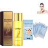 Mikabila Face (03) Sollevamento del filo di collagene, Fili di Collagene Riassorbibili per Il Lifting del Viso, Confezioni Fili di Seta al Collagene,Set di Sollevamento Del Filo di Seta,120ml+60pcs