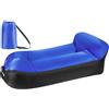WANGCL Divano Gonfiabile, Portatile Poltrona Gonfiabile da Campeggio Lettino Gonfiabile per Cortile Piscina 240x75cm