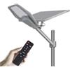 Generico Lampione Stradale a LED con Pannello Solare 600W, Sensore di Movimento e Telecomando, Impermeabile, per Esterni