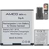HIGHAKKU Batteria di ricambio W16 compatibile con Brondi Amico Mio 4G Telefono Smartphone Telefono